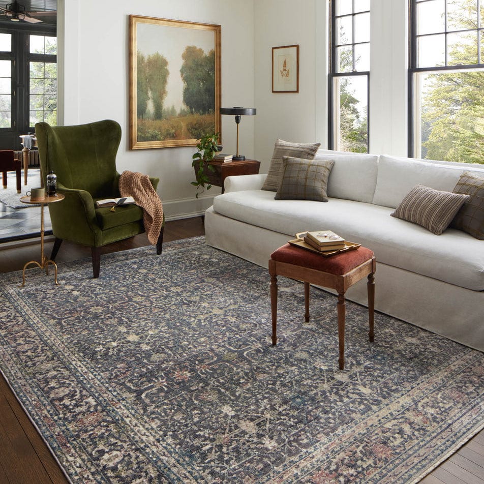 Jean Stoffer Bradbury Rug - Midnight/Multi Rugs