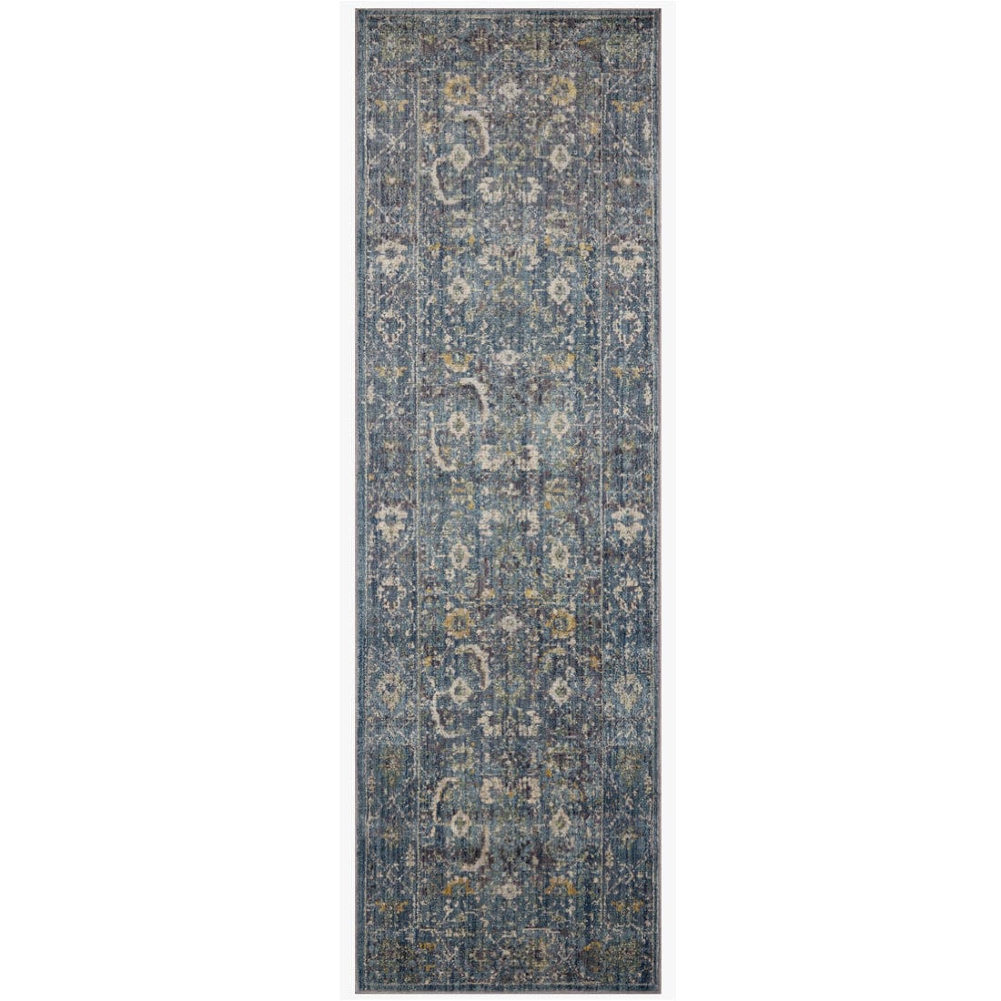 Jean Stoffer Bradbury Rug - Ocean/Gold Rugs