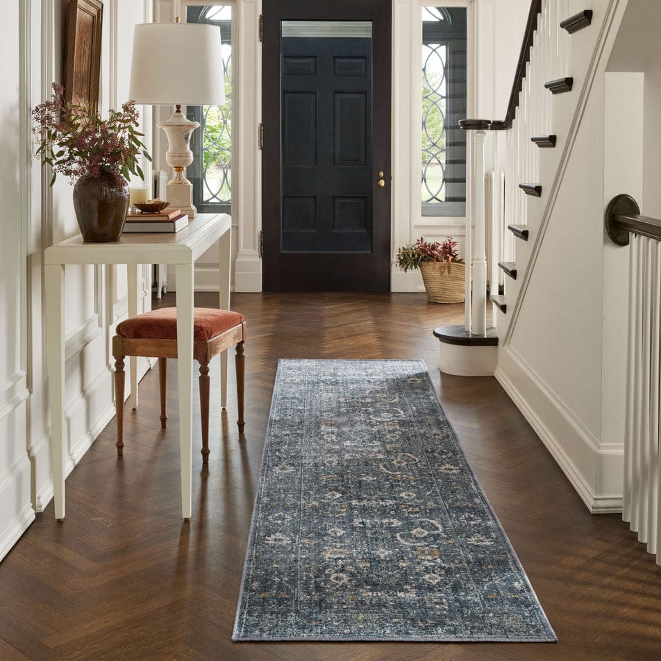 Jean Stoffer Bradbury Rug - Ocean/Gold Rugs