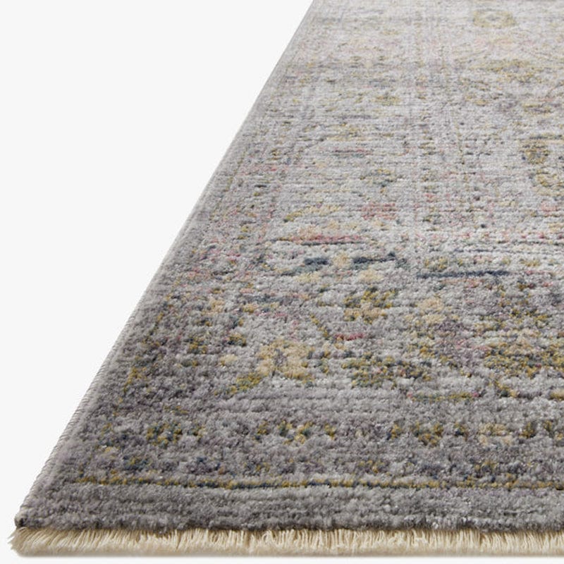 Jean Stoffer Bradbury Runner - Grey/Multi Rugs