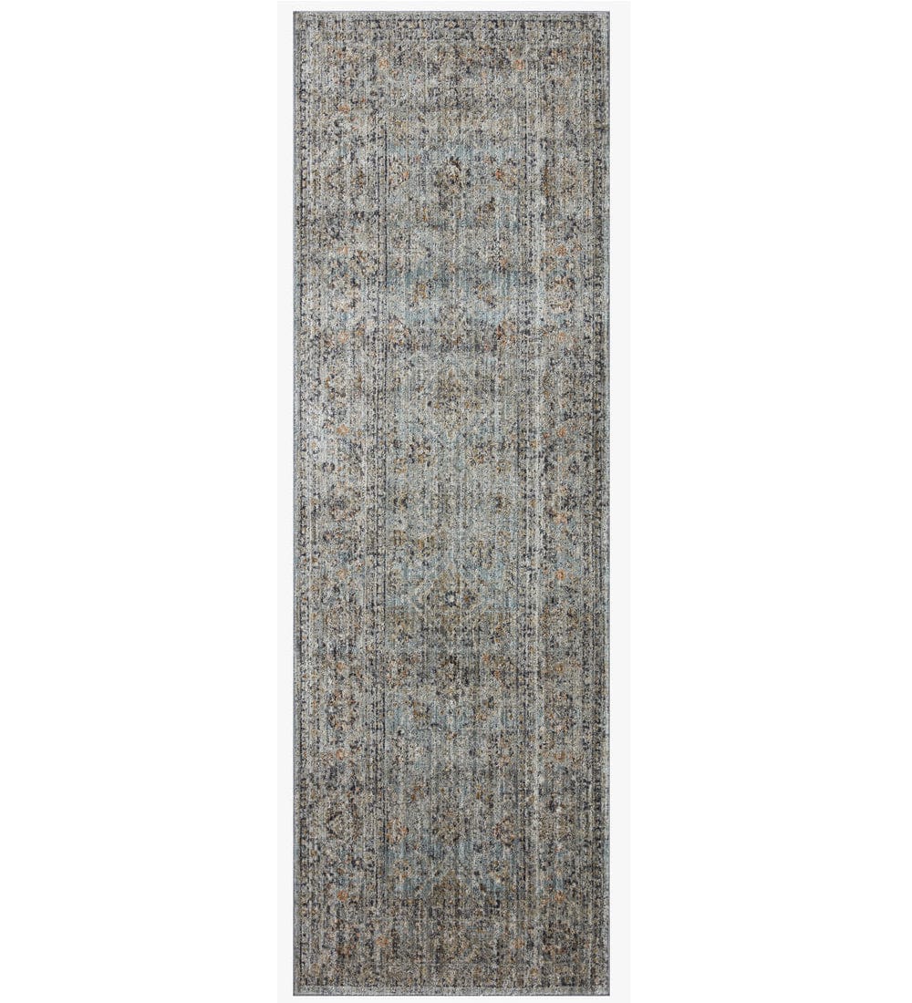 Jean Stoffer Katherine Runner - Ocean/Coral Rugs loloi-katherine-ocean-coral-2780