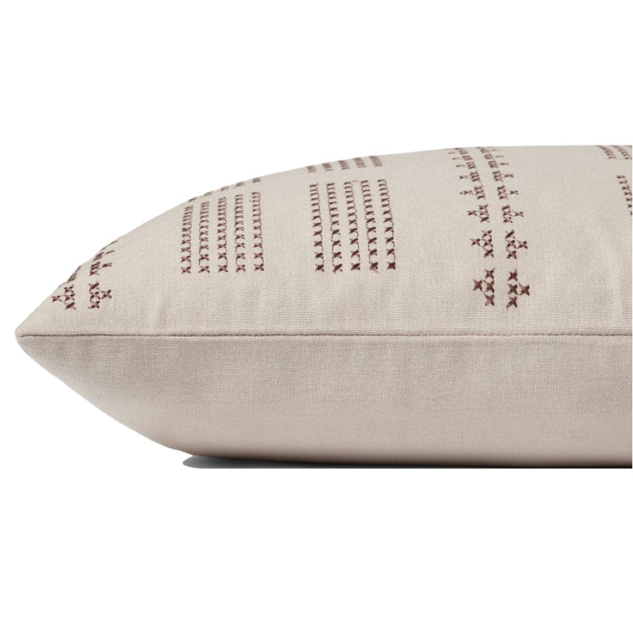 Jean Stoffer Pillow - Natural/Clay Pillows
