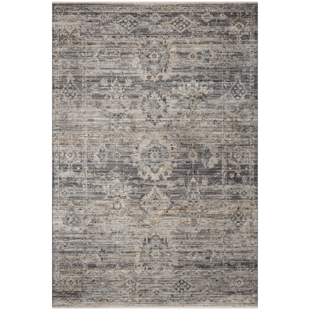 Jean Stoffer x Loloi Katherine Rug - Graphite/Jade Rugs KESSKES-05GTJD233A 885369651892