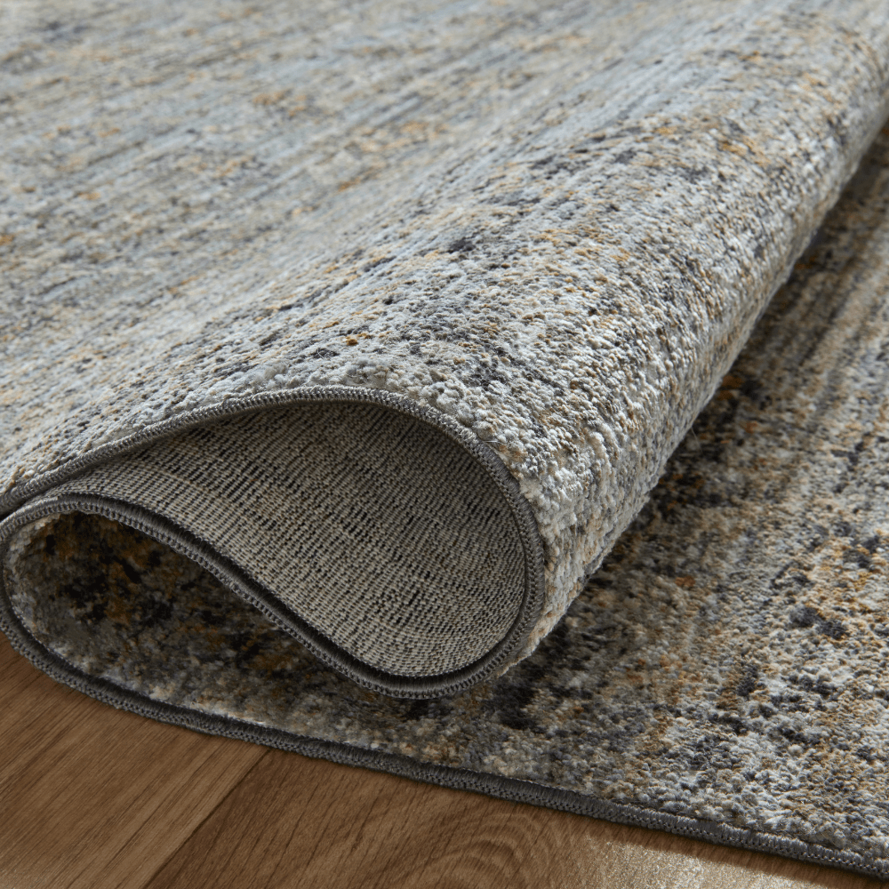 Jean Stoffer x Loloi Katherine Rug - Ocean/Gold Rugs