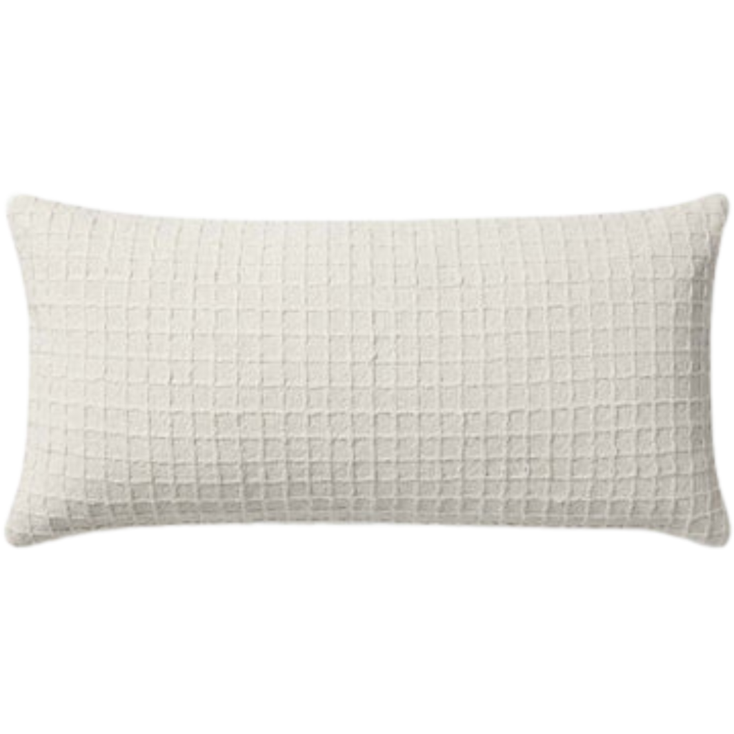 Jean Stoffer × Loloi Pillow - Ivory Pillows JEANSTOFFER1227-IVORY-COVER
