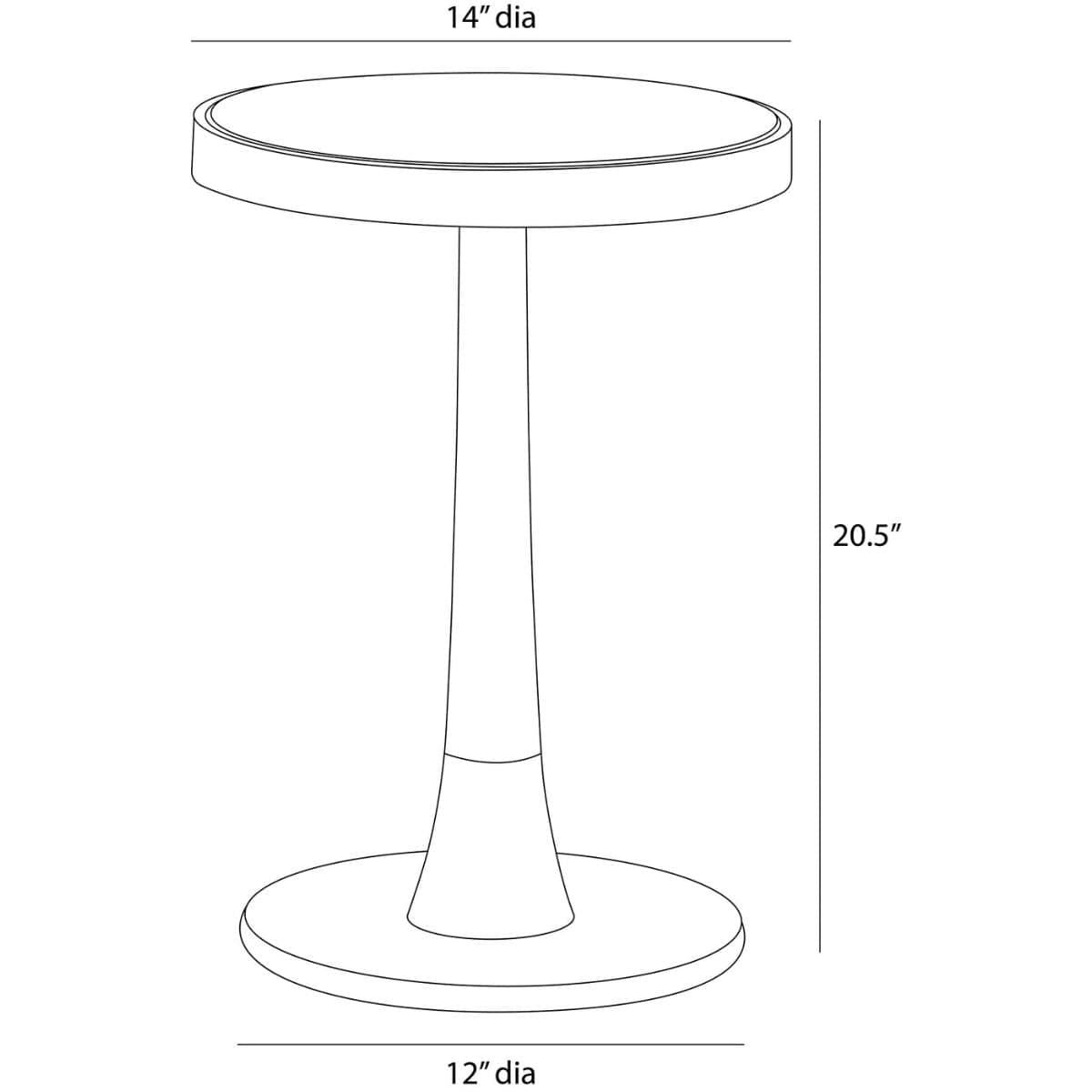Jeanne Accent Table Accent Tables FAI19