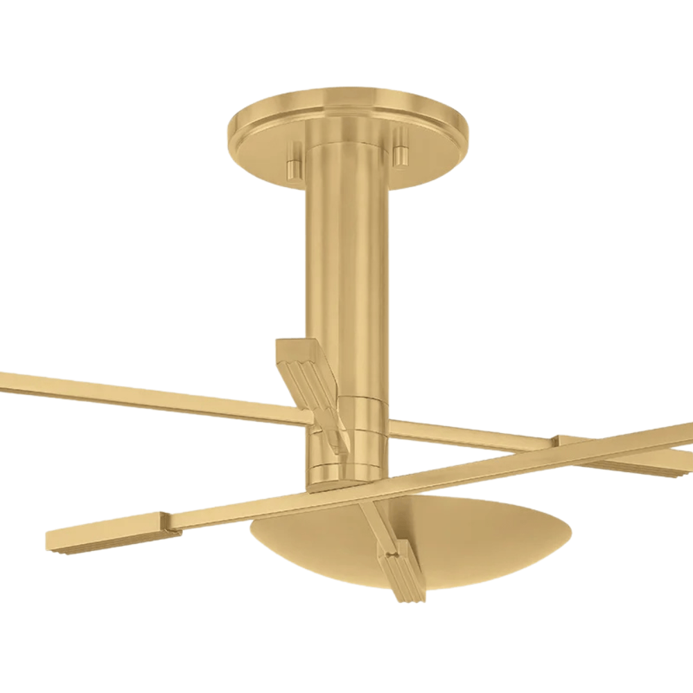 Johnson Semi Flush Flush Mount 1503-AGB 806134985912