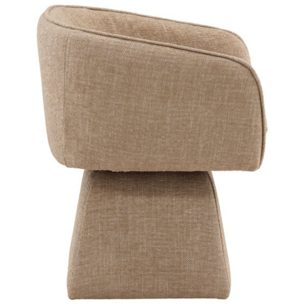Jonie Dining Swivel Chair Dining Chair DOV34059-CAML