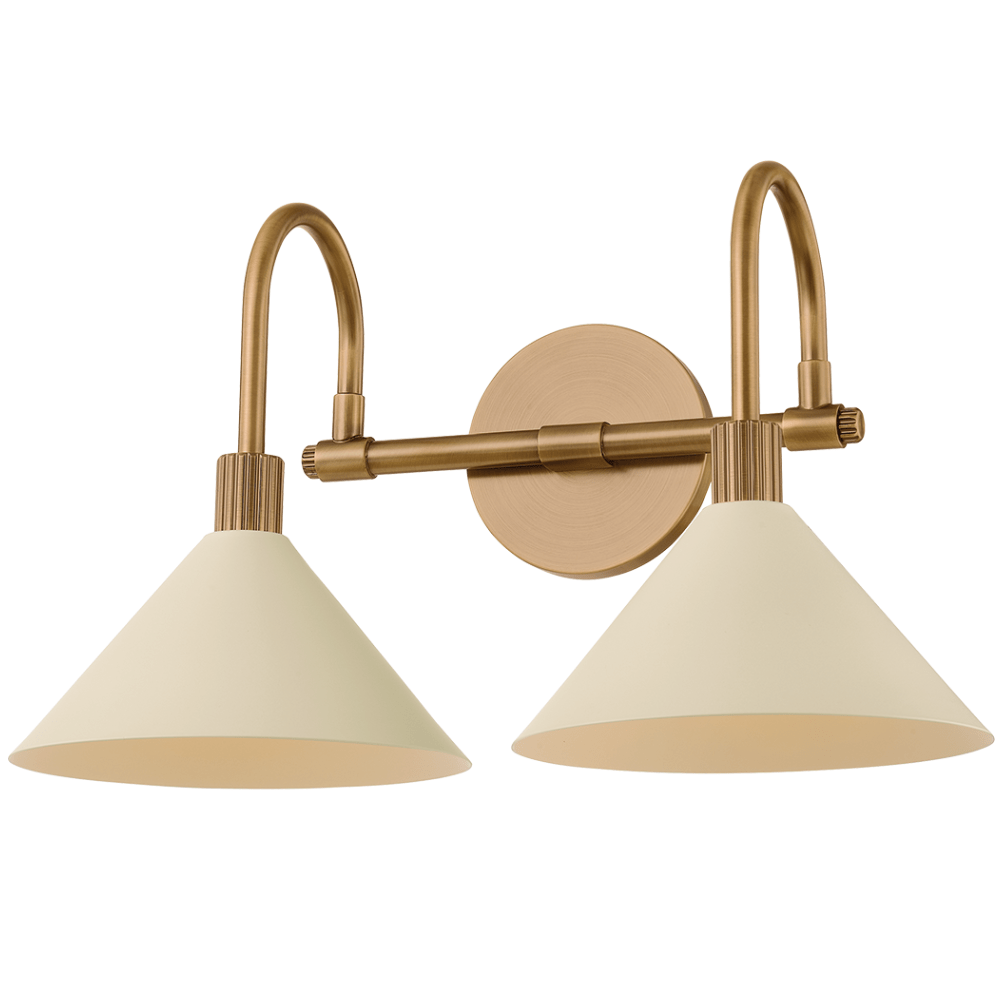 Jovani Bath Sconce Wall Sconces B1810-PBR/SSD 197292114468