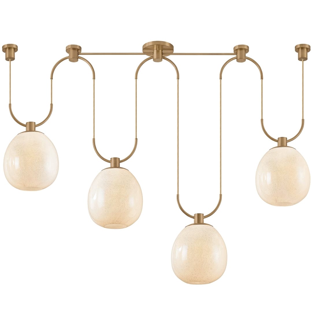 Jove Linear Chandeliers F7558-PBR 197292165156