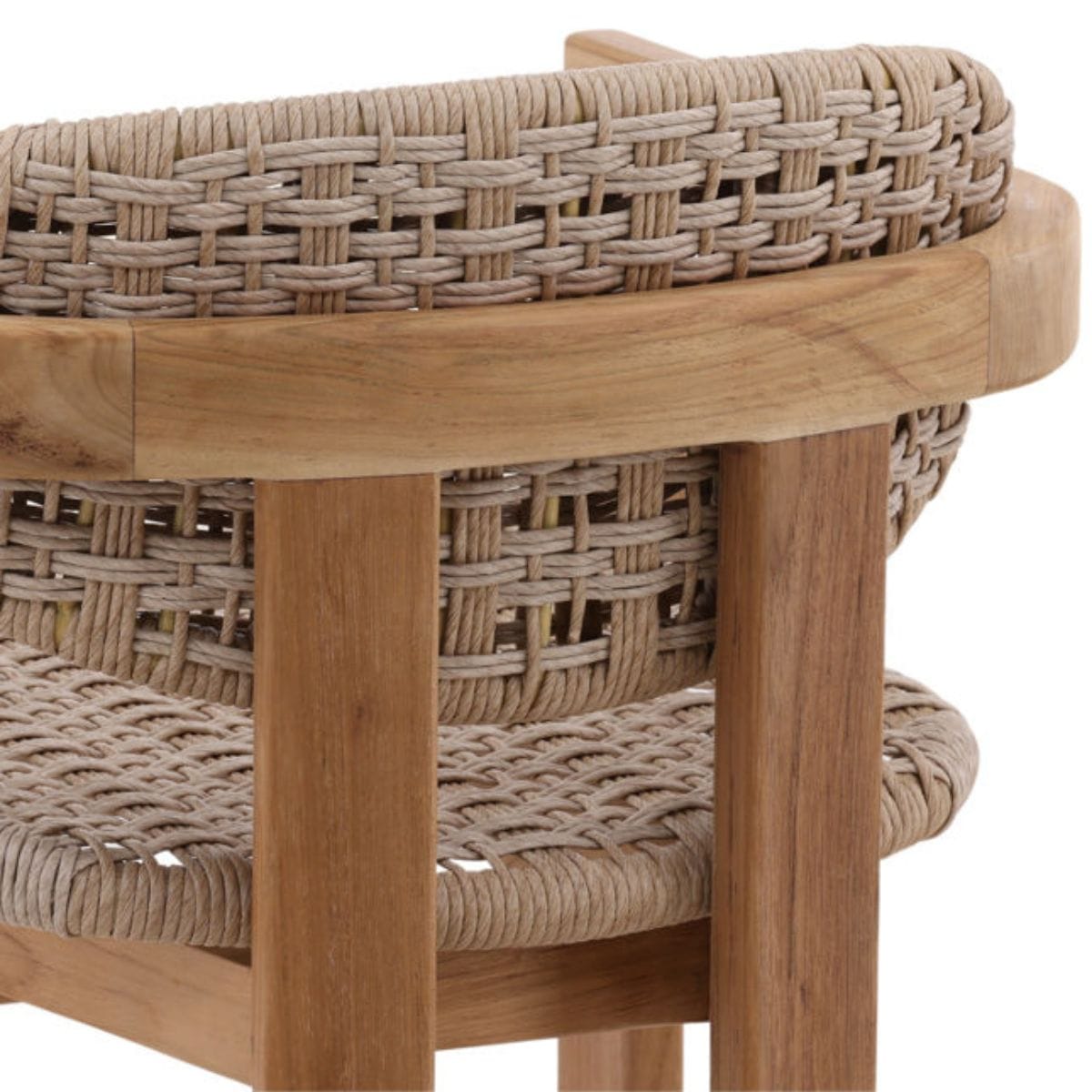 Jovita Outdoor Dining Chair Outdoor Dining Chairs + Benches DOV10006-BEIG