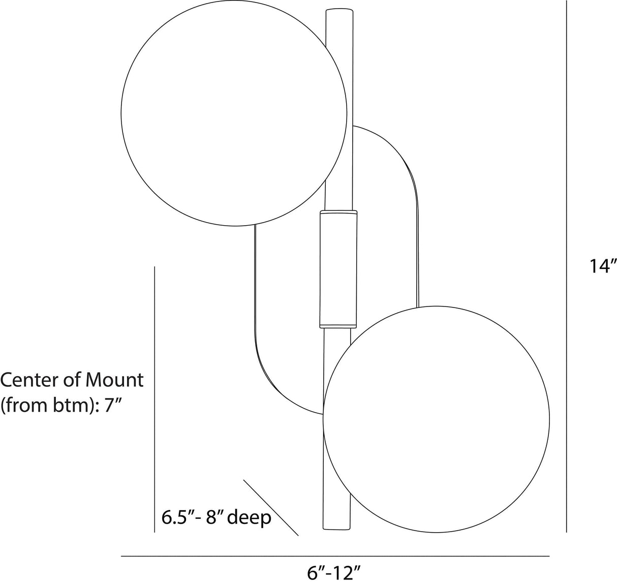 Julie Sconce Wall Sconces DWC61 796505707338