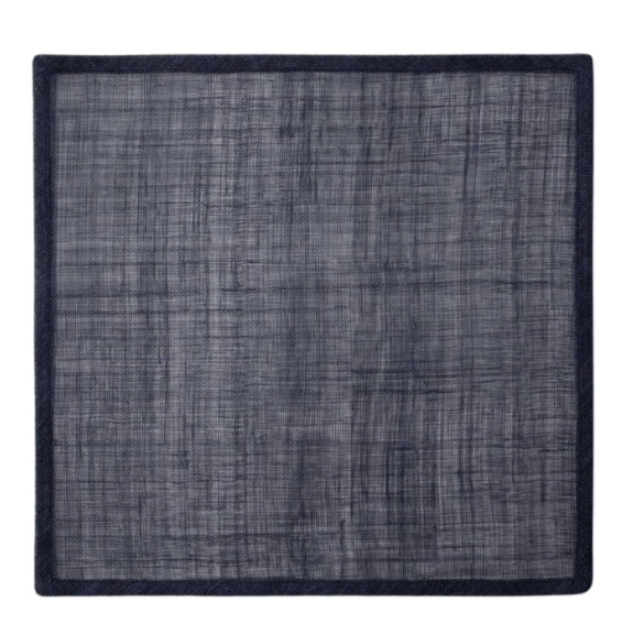 June Placemat (Set of 4) Kitchen Accessory PLMJUNE-NVY-SQPLM 08415971011283