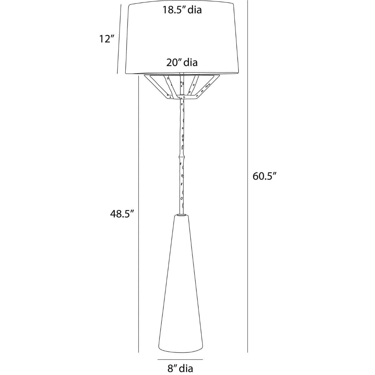 Juneau Floor Lamp Floor Lamp PFI17