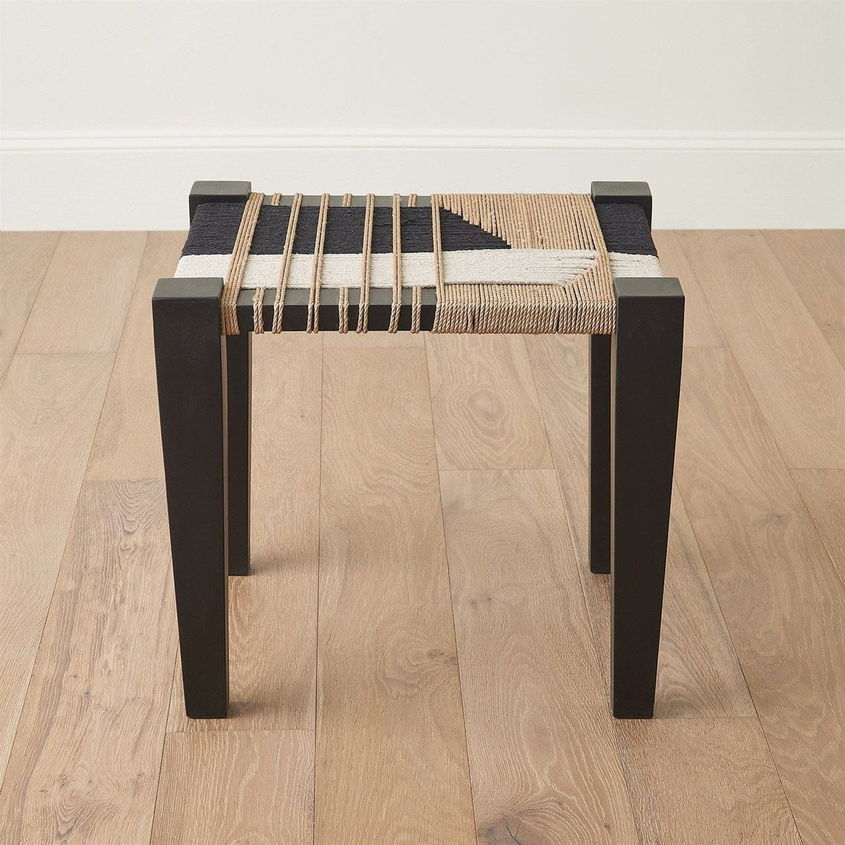 Jute Stool Ottomans + Stools