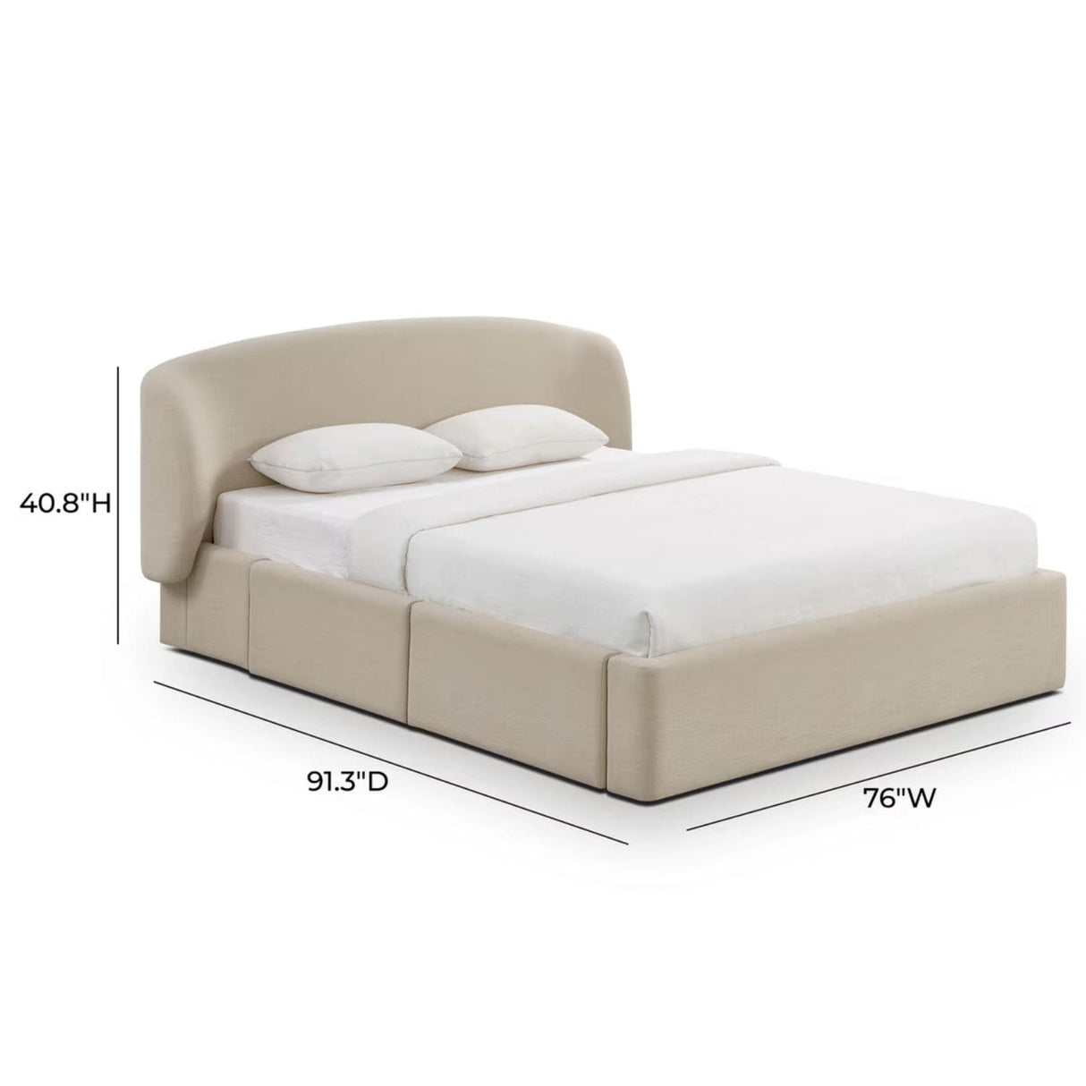 Keith Storage Bed Beds + Headboards