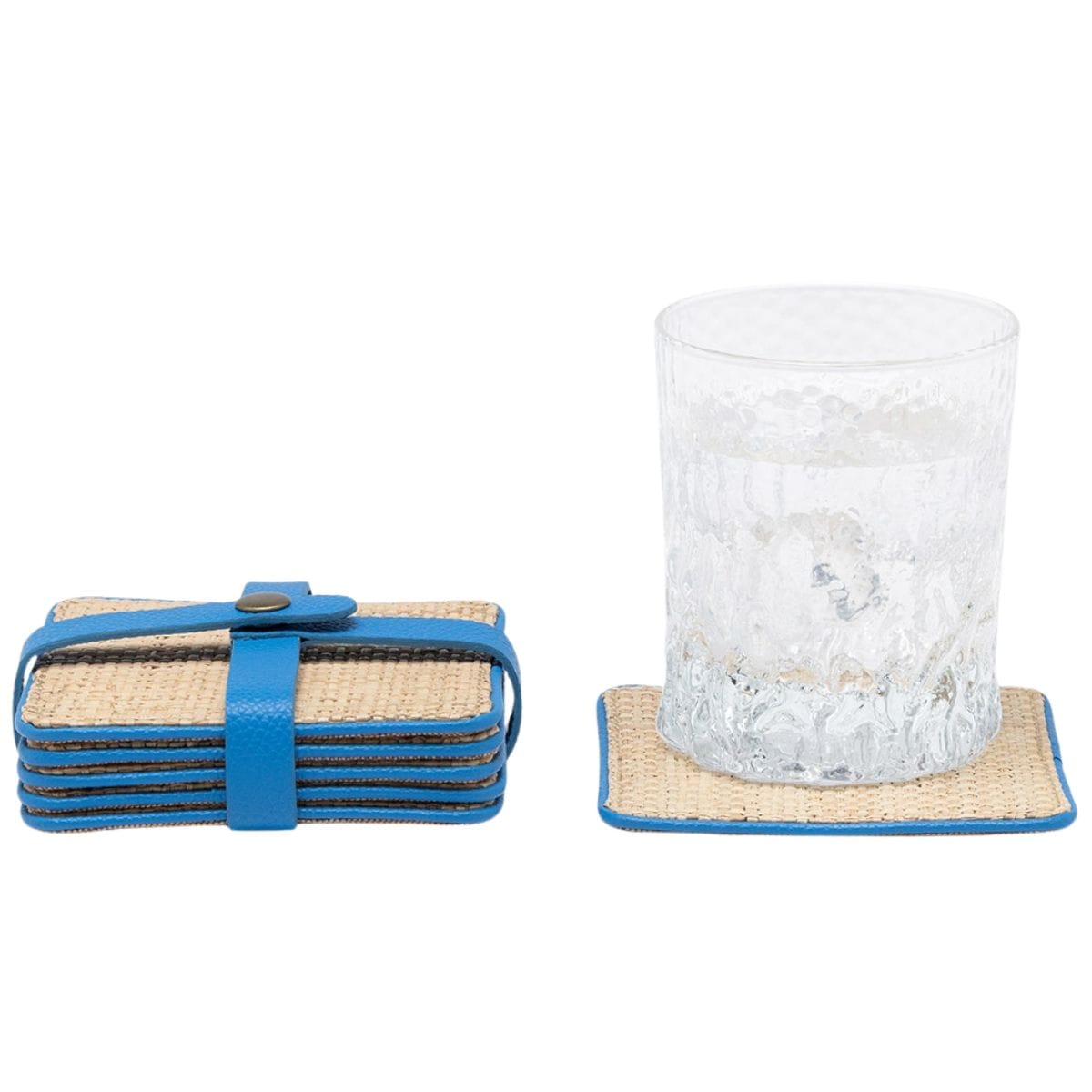 Kenneth Coasters w/ Strap (Set of 6) Kitchen Accessory
