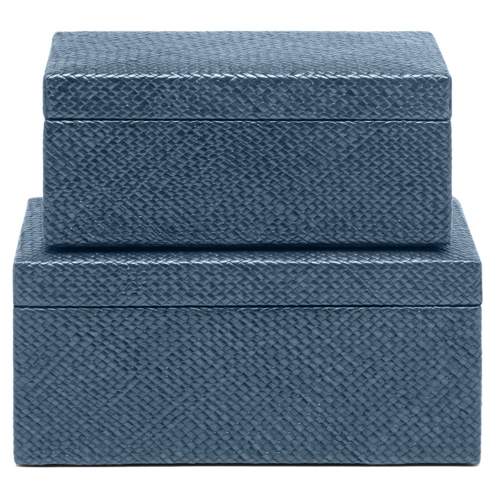 Kian Box (Set of 2) Decorative Object OBJKIANBXS2PNV