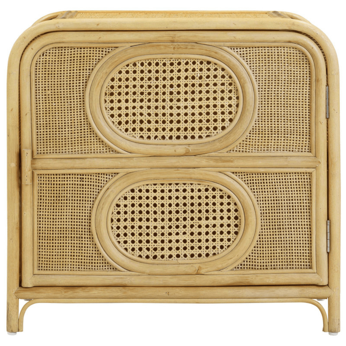 Kiawah Natural Rattan Nightstand Nightstands TOV-B54313