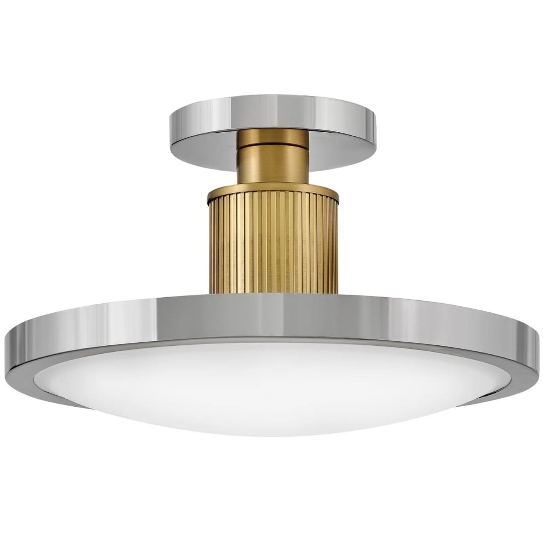 Kieran Semi-Flush Mount Flush Mounts 47593PN-LCB 640665928471