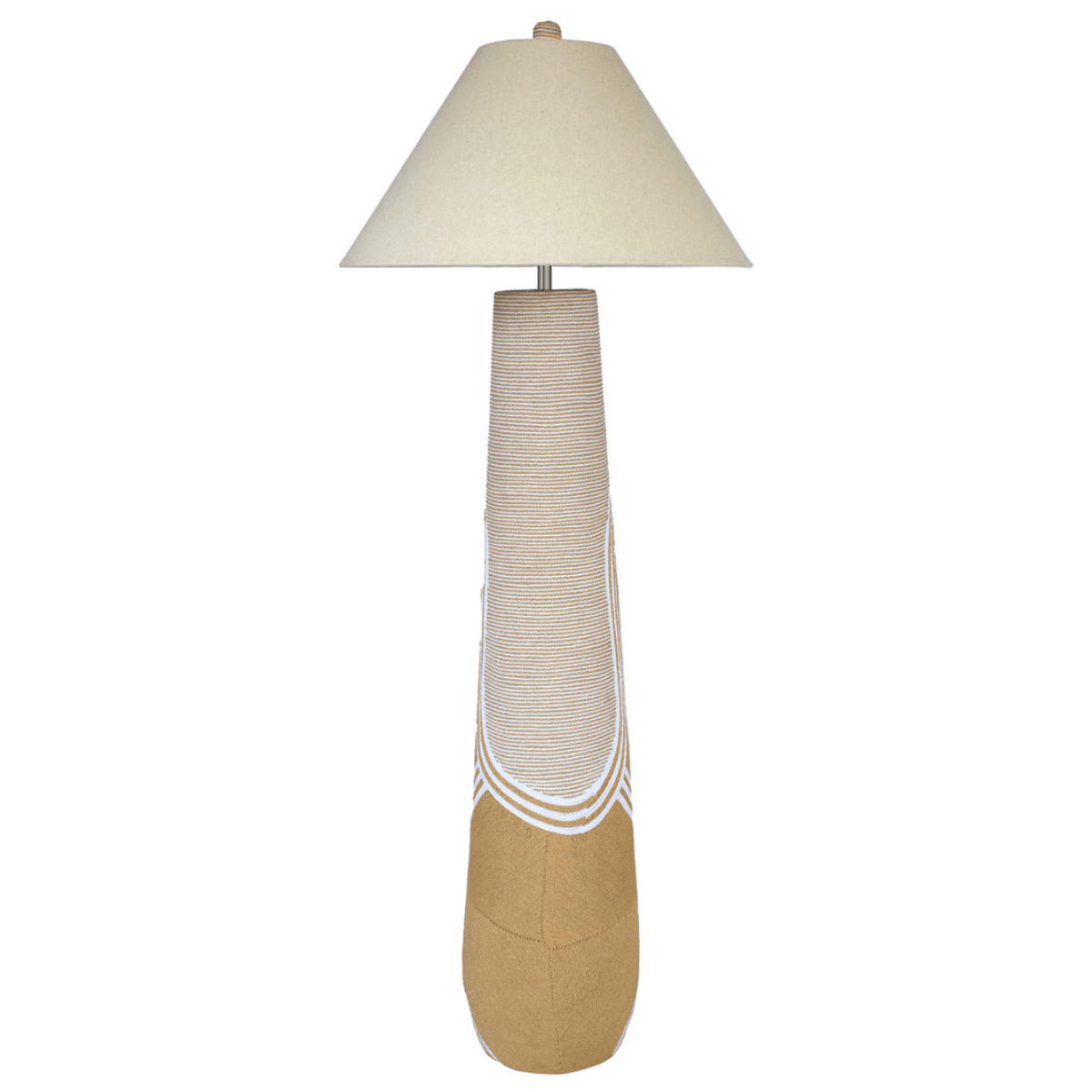 Kiki Natural Woven Floor Lamp Floor Lamp TOV-G54343