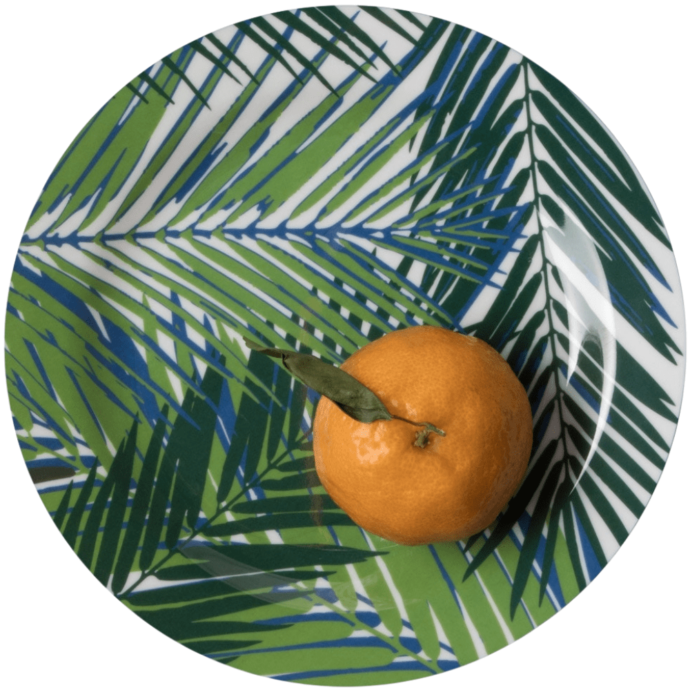 Kinsey Palm Leaf Dinnerware (Pack of 4) Dinnerware