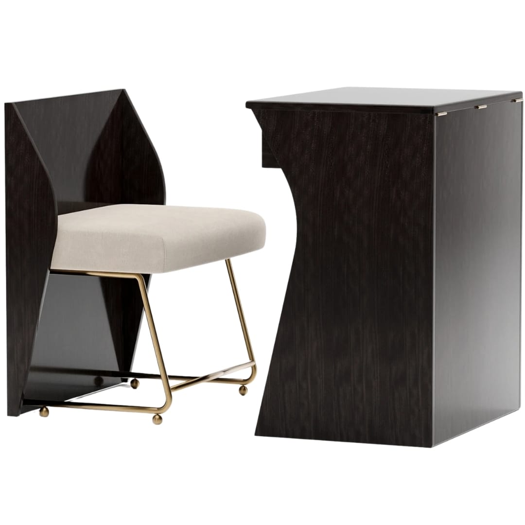 Kismet Vanity Desks CLA-025-071 662896063073