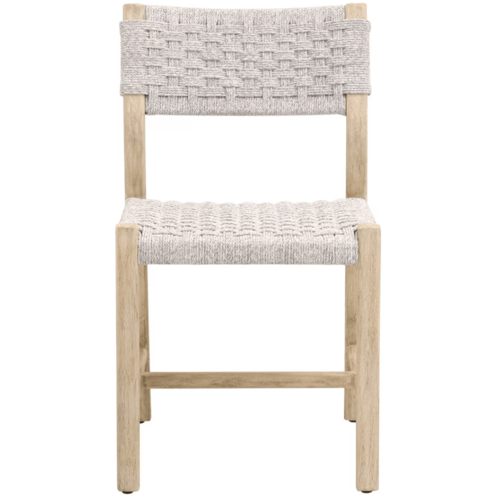 Kitts Indoor/Outdoor Dining Chair (Set of 2) Dining Chair 6835.WHT/W-ET 842279147242