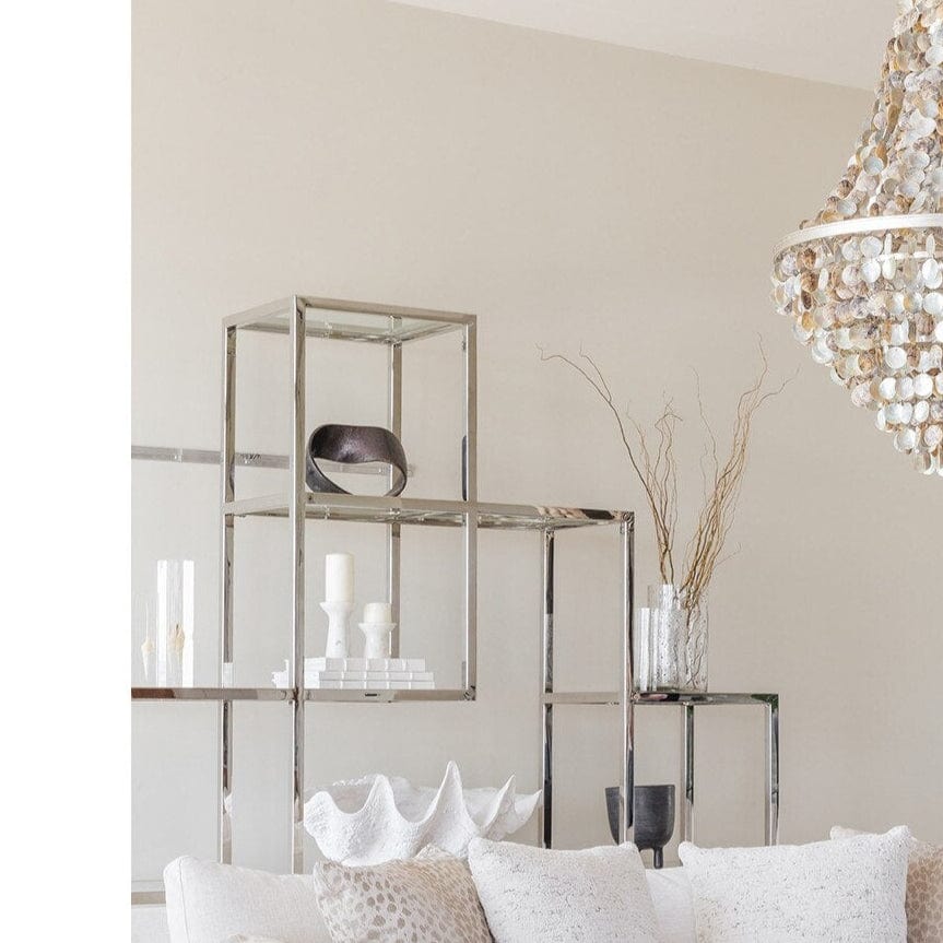 Klein Marble Candle Holder Set Decorative Object 20-1455WT 844717033896