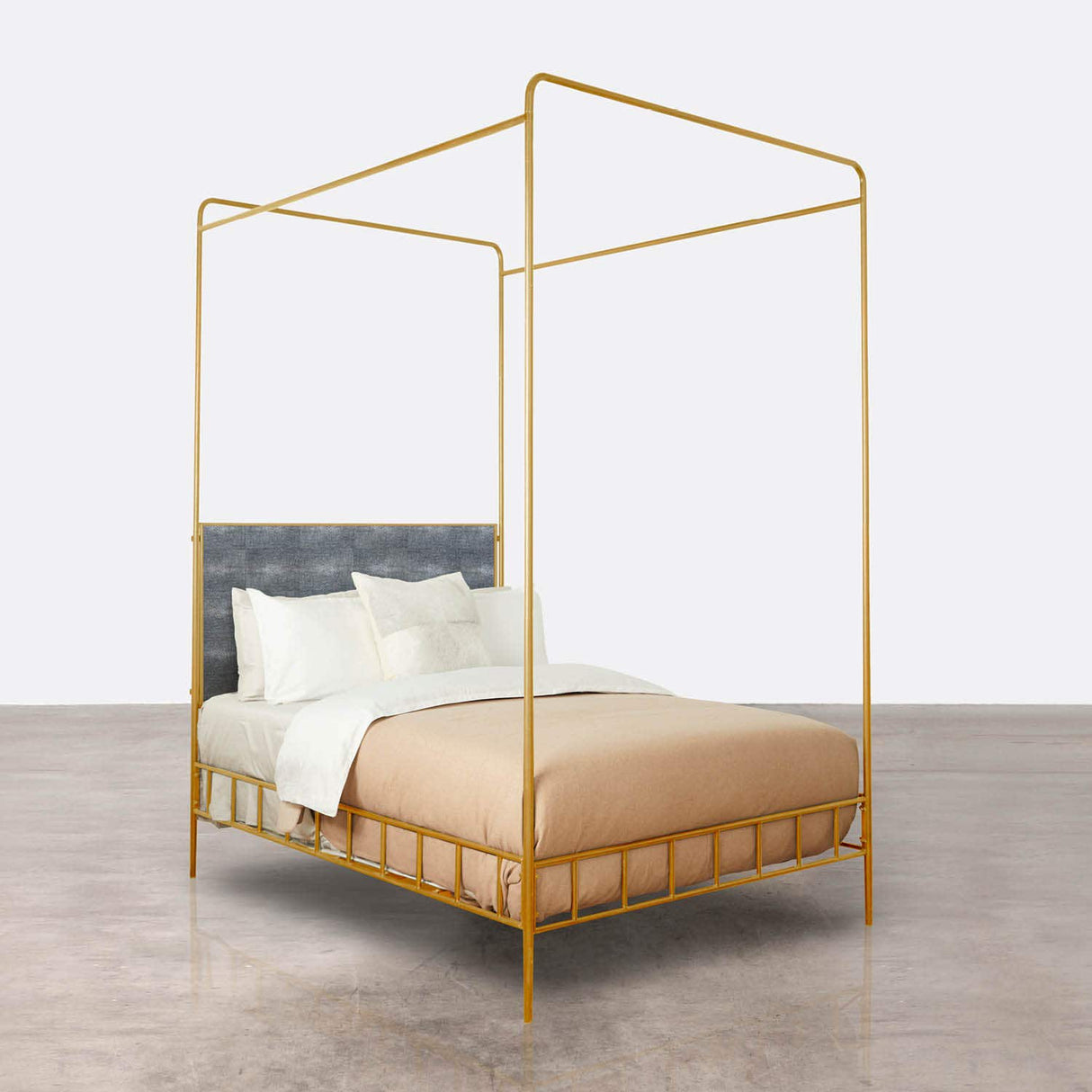 Laken Canopy Bed Beds + Headboards