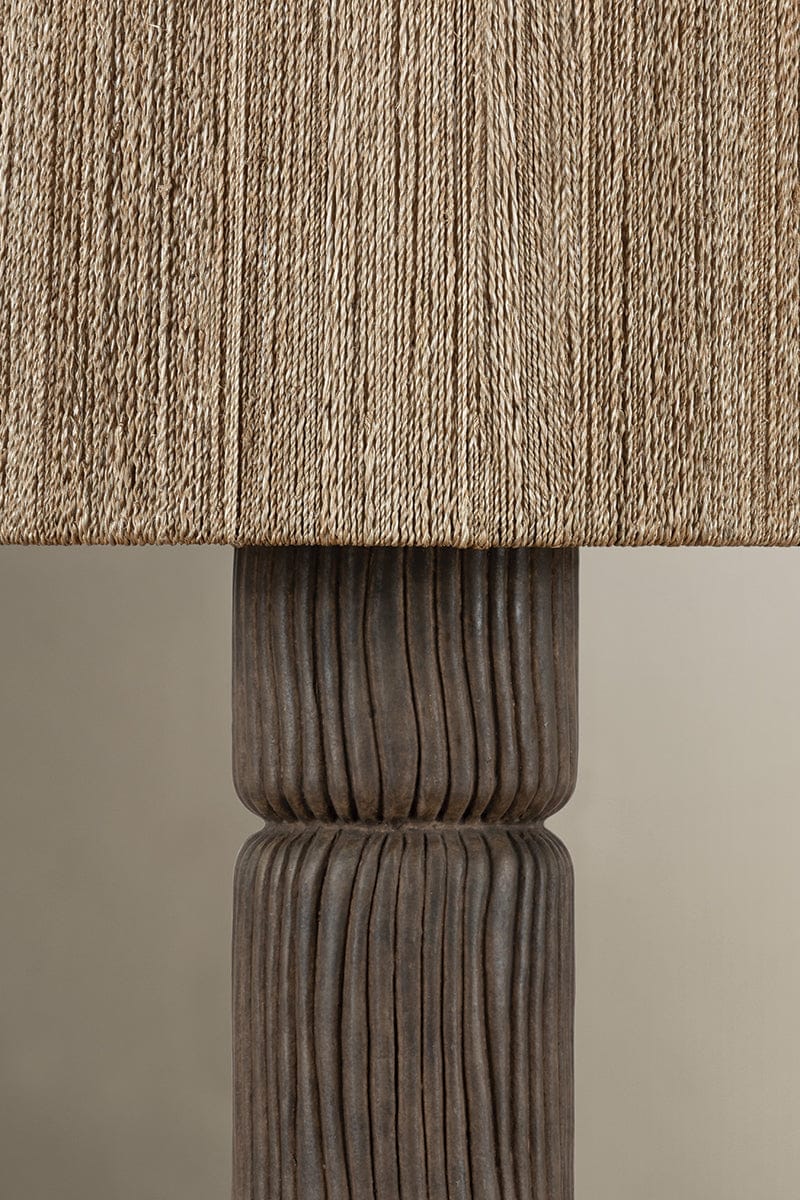 Lauren Liess Folk Table Lamp Table + Desk Lamps PTL1427-PBR/CSK