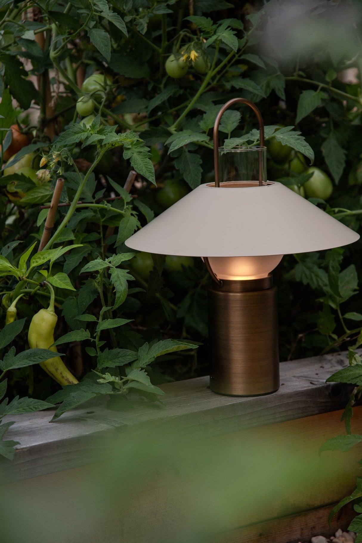 Lauren Liess Kindle Rechargeable Table Lamp Table + Desk Lamps RTL4715-PBR/SSD 197292140443