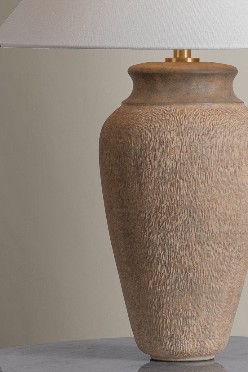 Lauren Liess Vessel Table Lamp Table + Desk Lamps PTL1729-PBR/CTU 197292141358