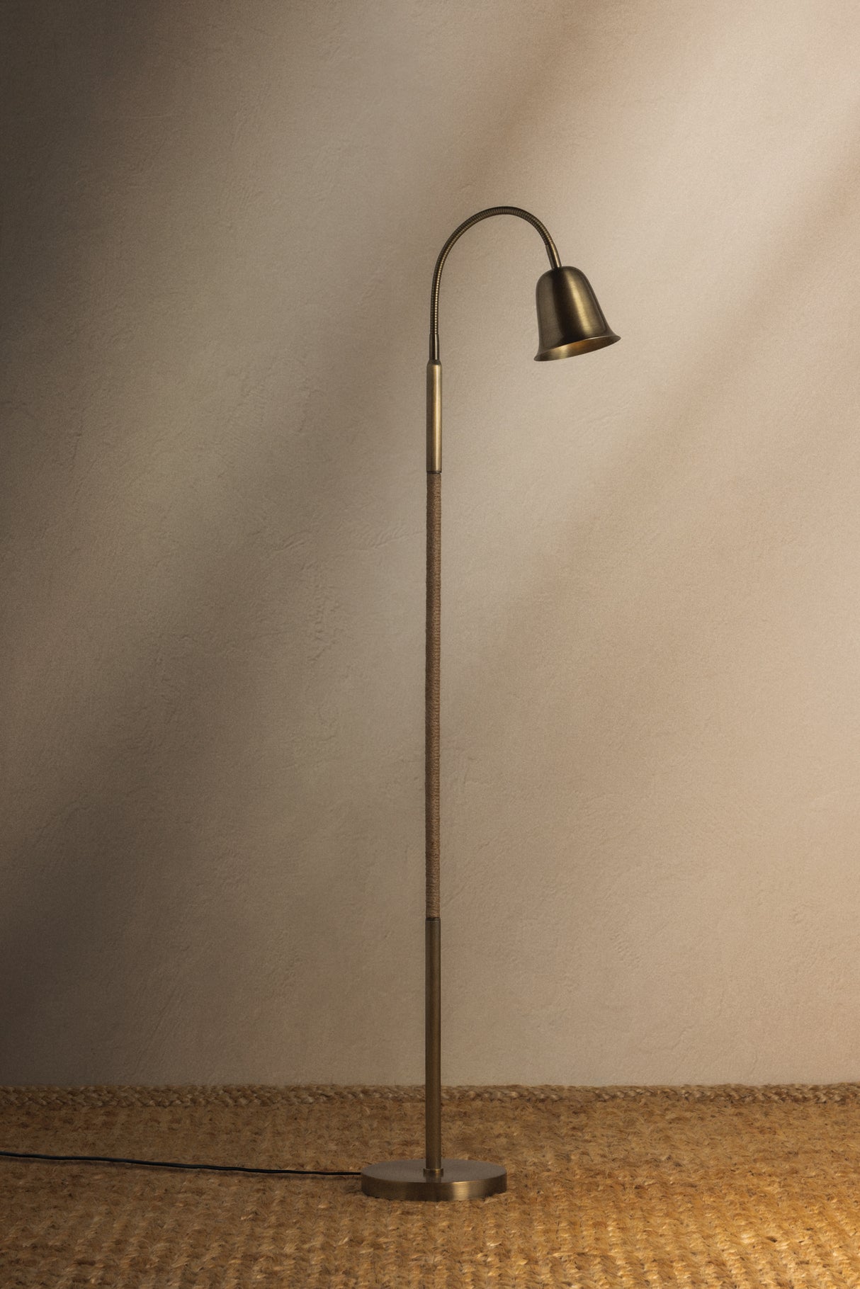 Lauren Liess Wharf Floor Lamp Floor Lamps PFL1053-PBR