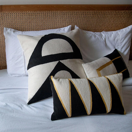 Leah Singh Tribeca Triangles Pillow Pillows Leah-Singh-Tribeca-Triangles-Pillow