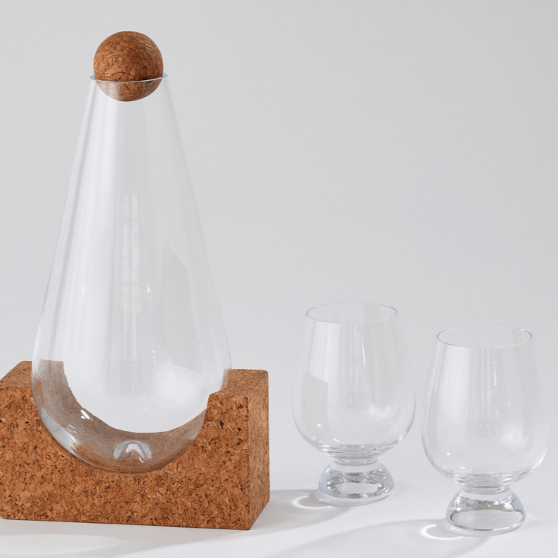 Lemieux Et Cie Meriel Decanter and Glass Decor & Glassware