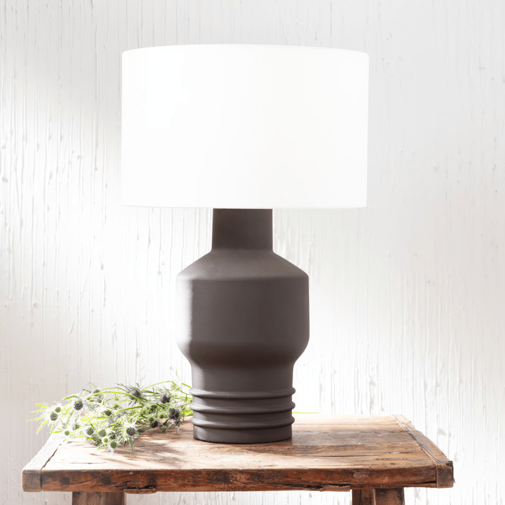 Lewis Ceramic Table Lamp Lamp 13-1606BLK 844717036231