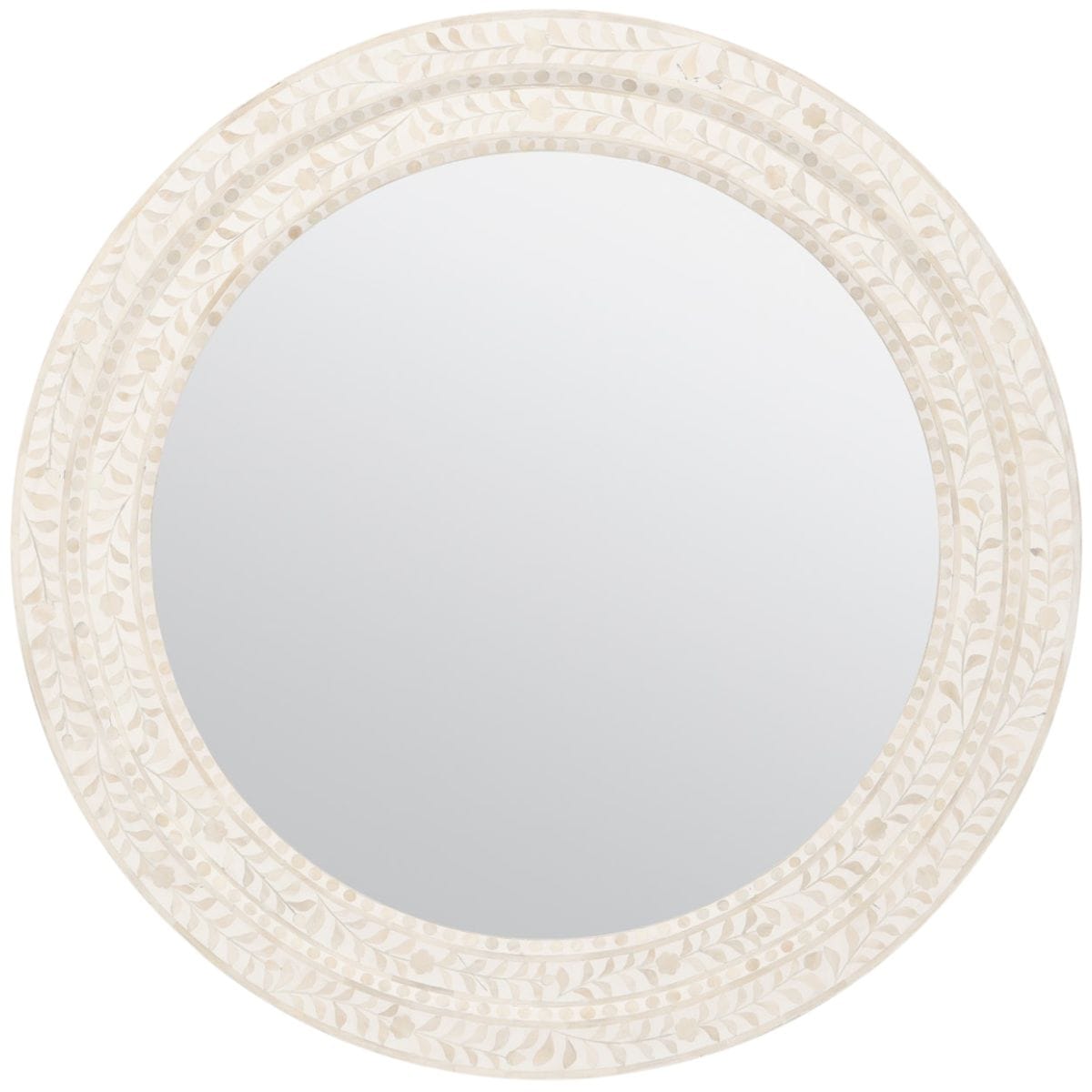 Lexi Mirror Round + Oval MIRLEXI38WH