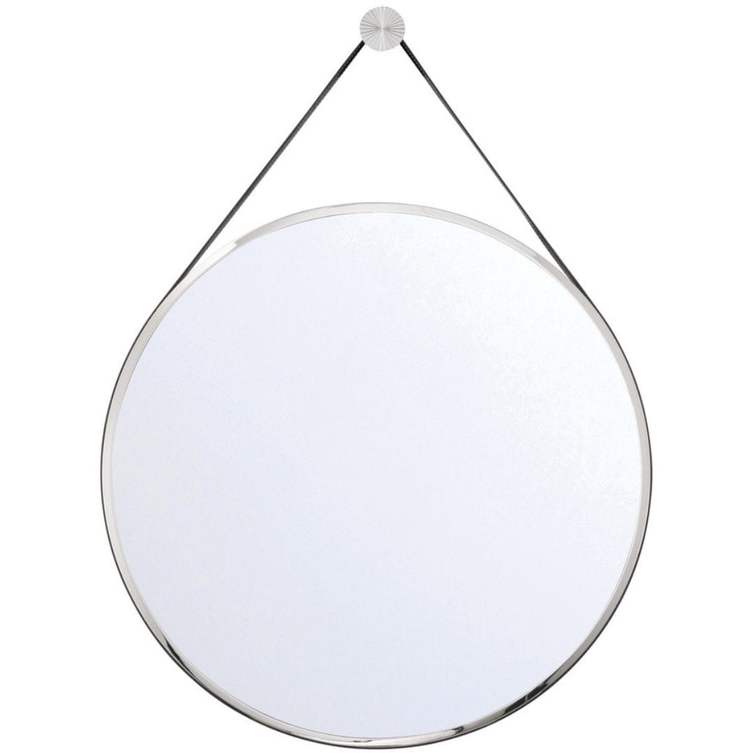Libby Langdon Callahan Mirror Round + Oval Mirrors CAL-M218-PN 633779103902
