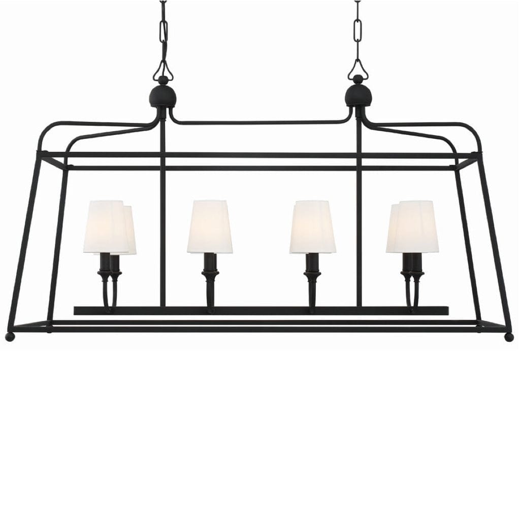 Libby Langdon for Crystorama Sylvan 8 Light Chandelier Lighting