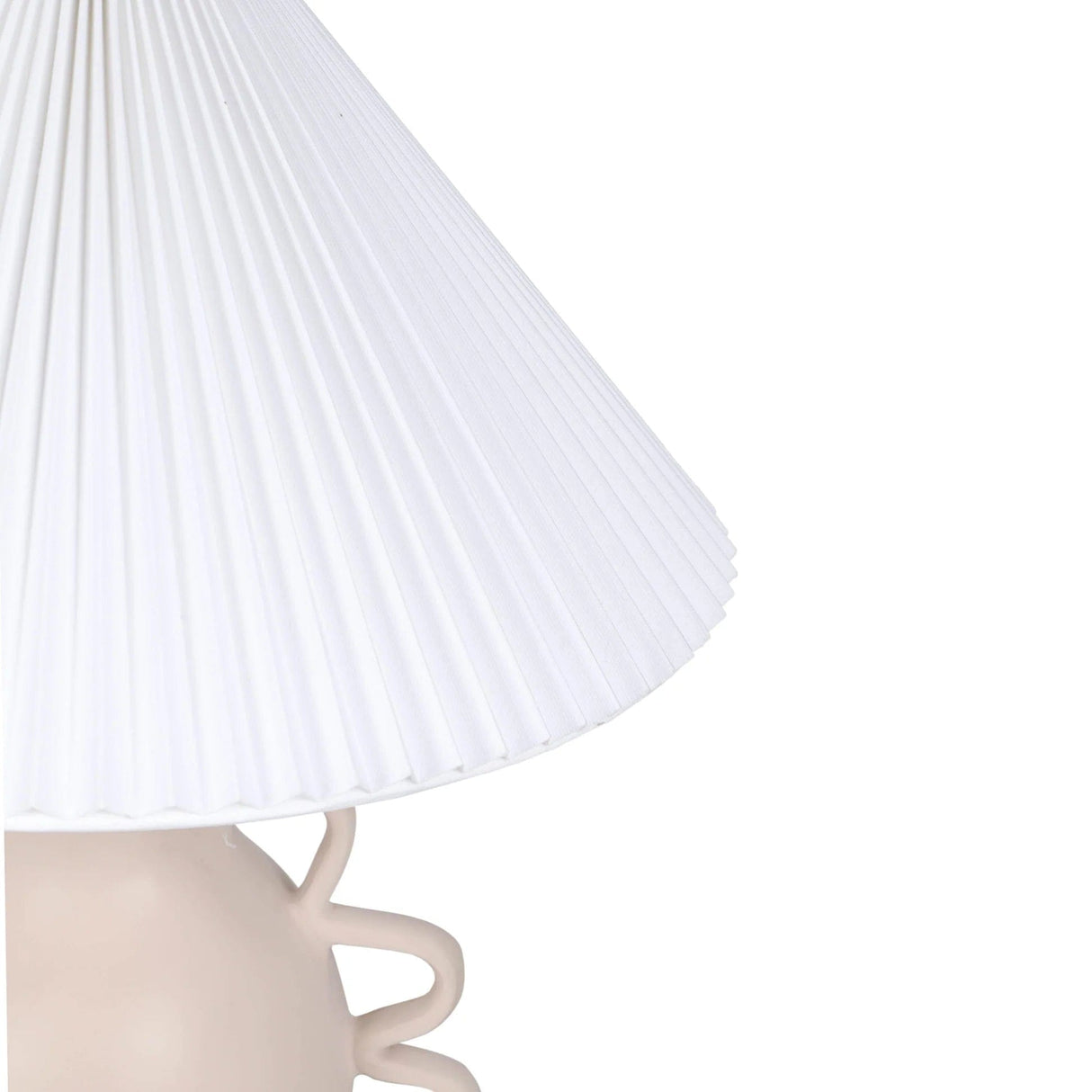 Lighting by BLU Hazza Pleated Table Lamp Table Lamps