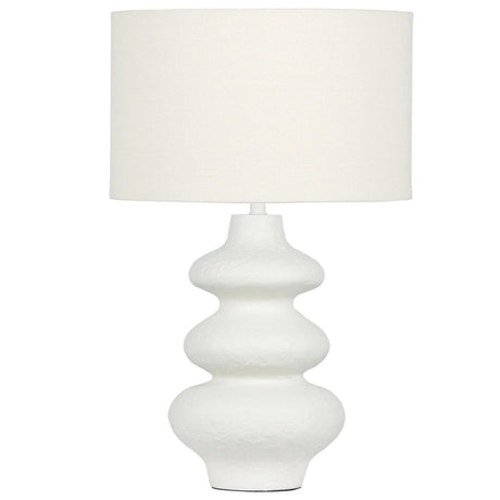 Lighting by BLU Riviera Textured Table Lamp Table Lamps TOV-G18585