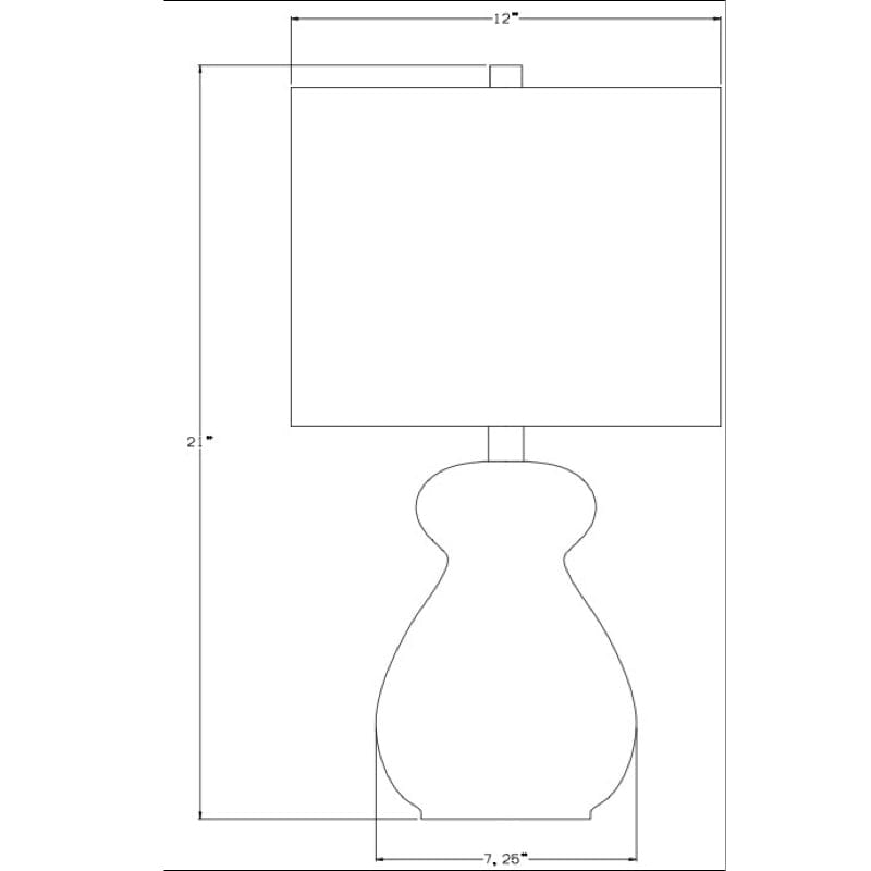 Lighting by BLU Tubular Lamp Table Lamps