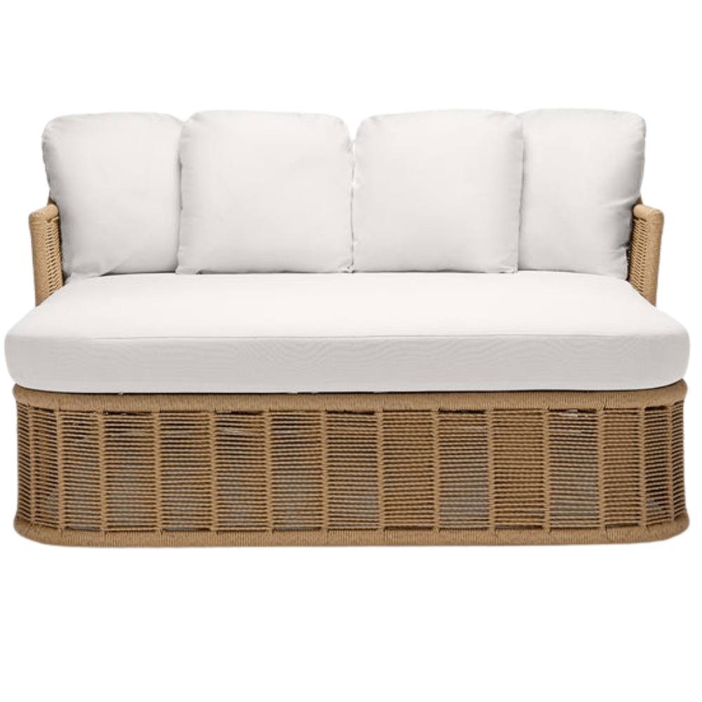 Liliana Outdoor Daybed Outdoor Furniture FURLILIADBDBDNT-2ALWH