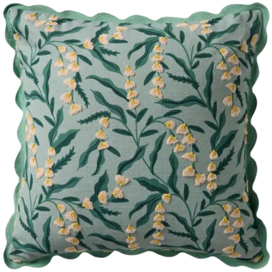 Lily Of The Valley Pillow Throw Pillows PSETPRP0076LGMLPIL2 885369943287