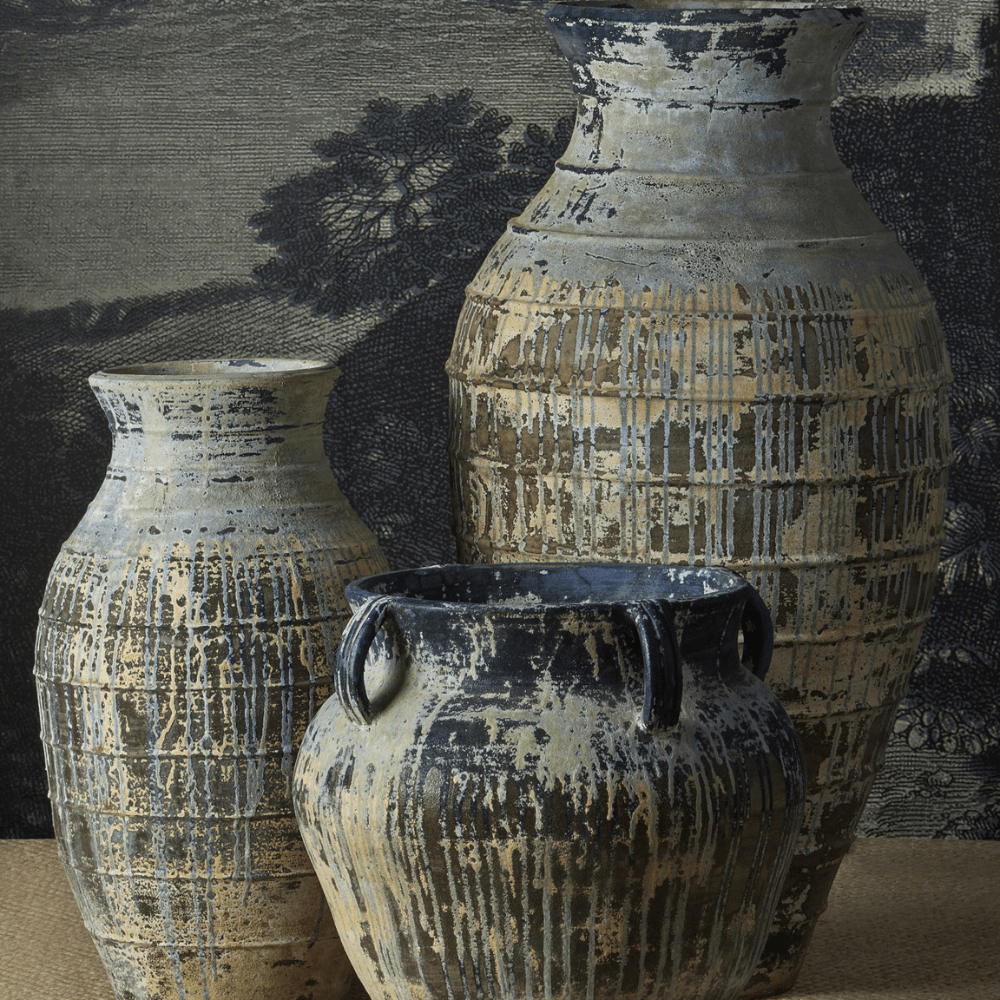 Lipari Urn Vases