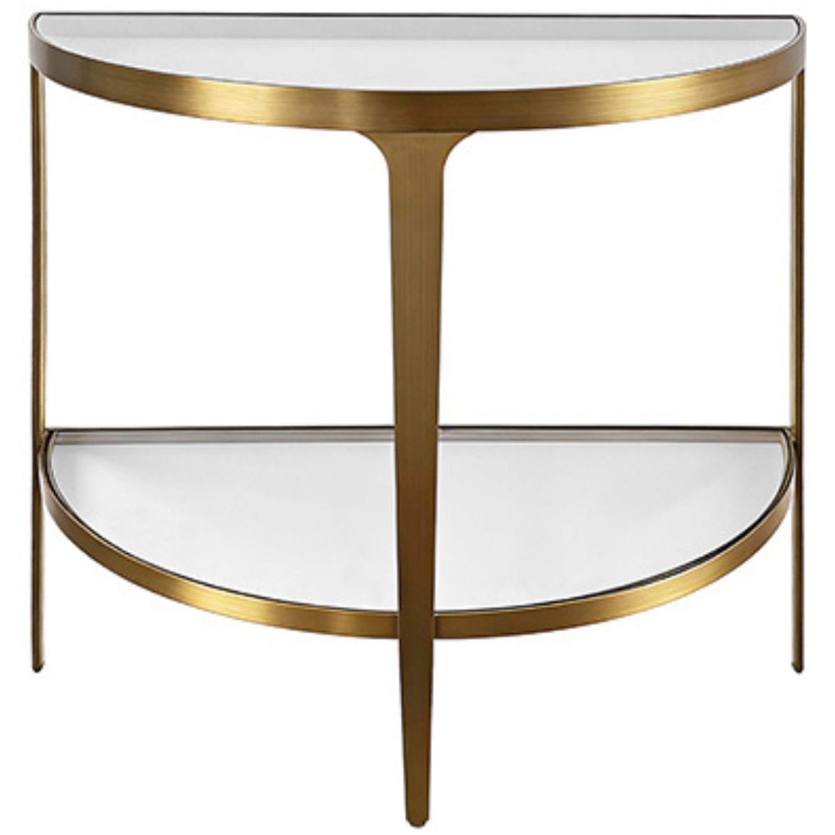 Lisa Demilune Console Tables LISA ABR 607629024228
