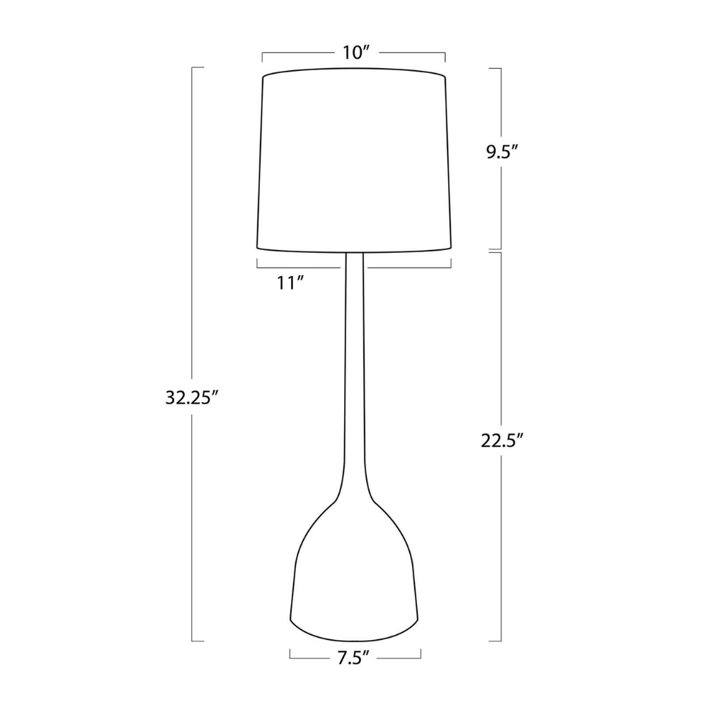 Logan Buffet Lamp - Draft for Tariffs 05-04-25 Lamp