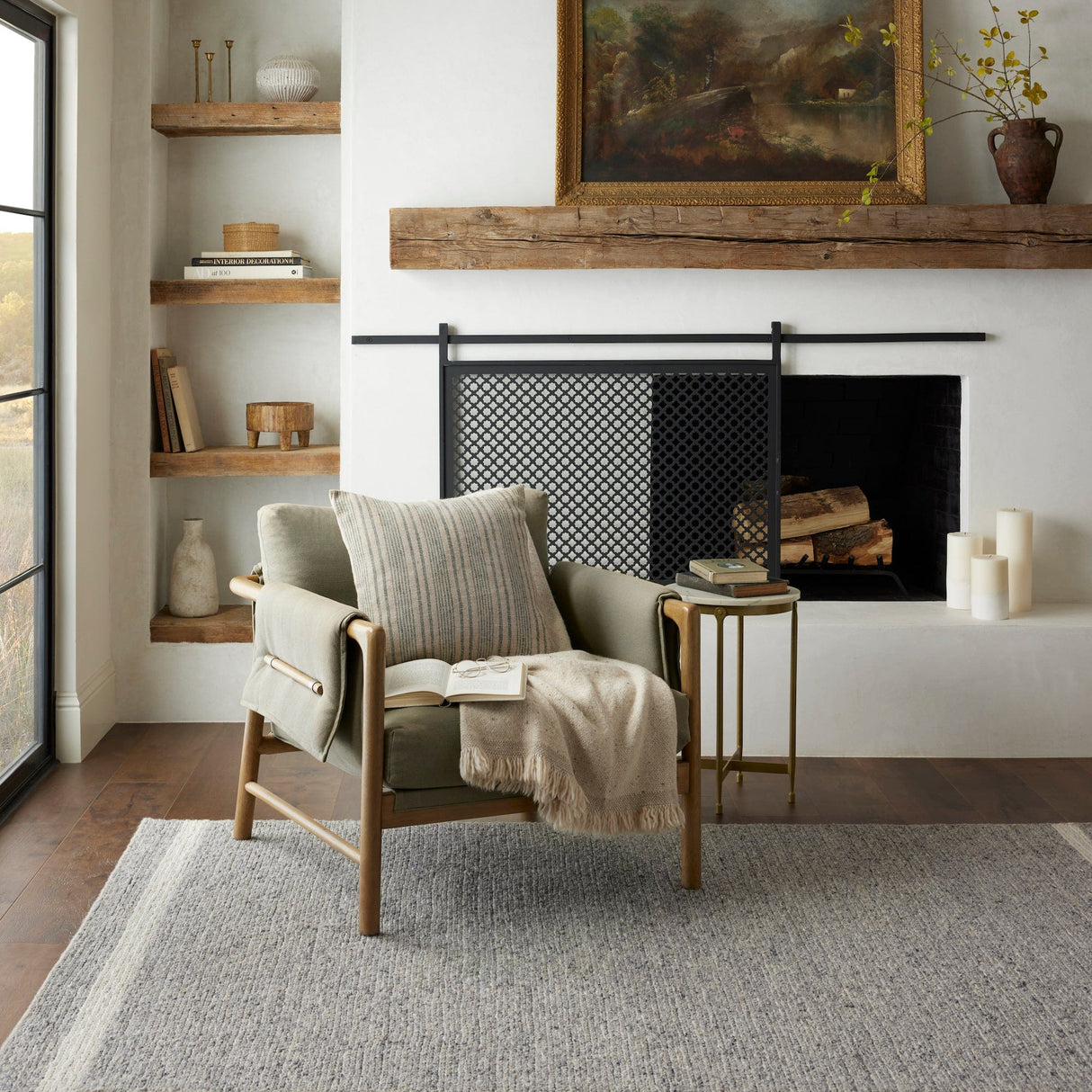 Loloi Magnolia Home Ashby Rug - Slate/Ivory Rugs