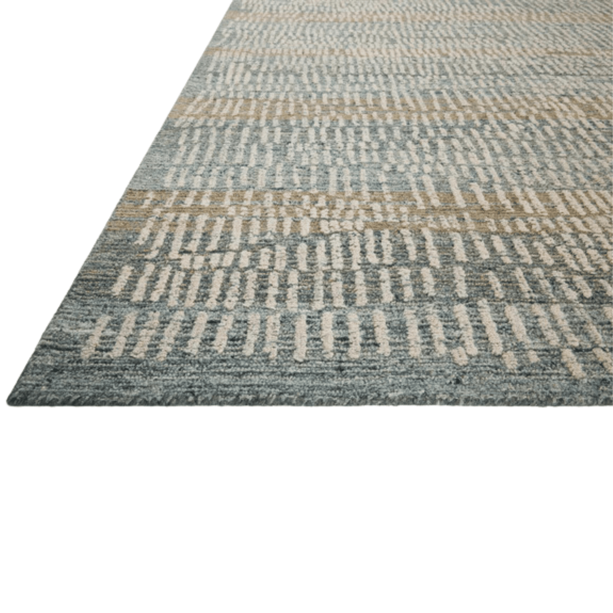 Loloi Magnolia Home Elias Rug - Ocean/Oatmeal Rugs